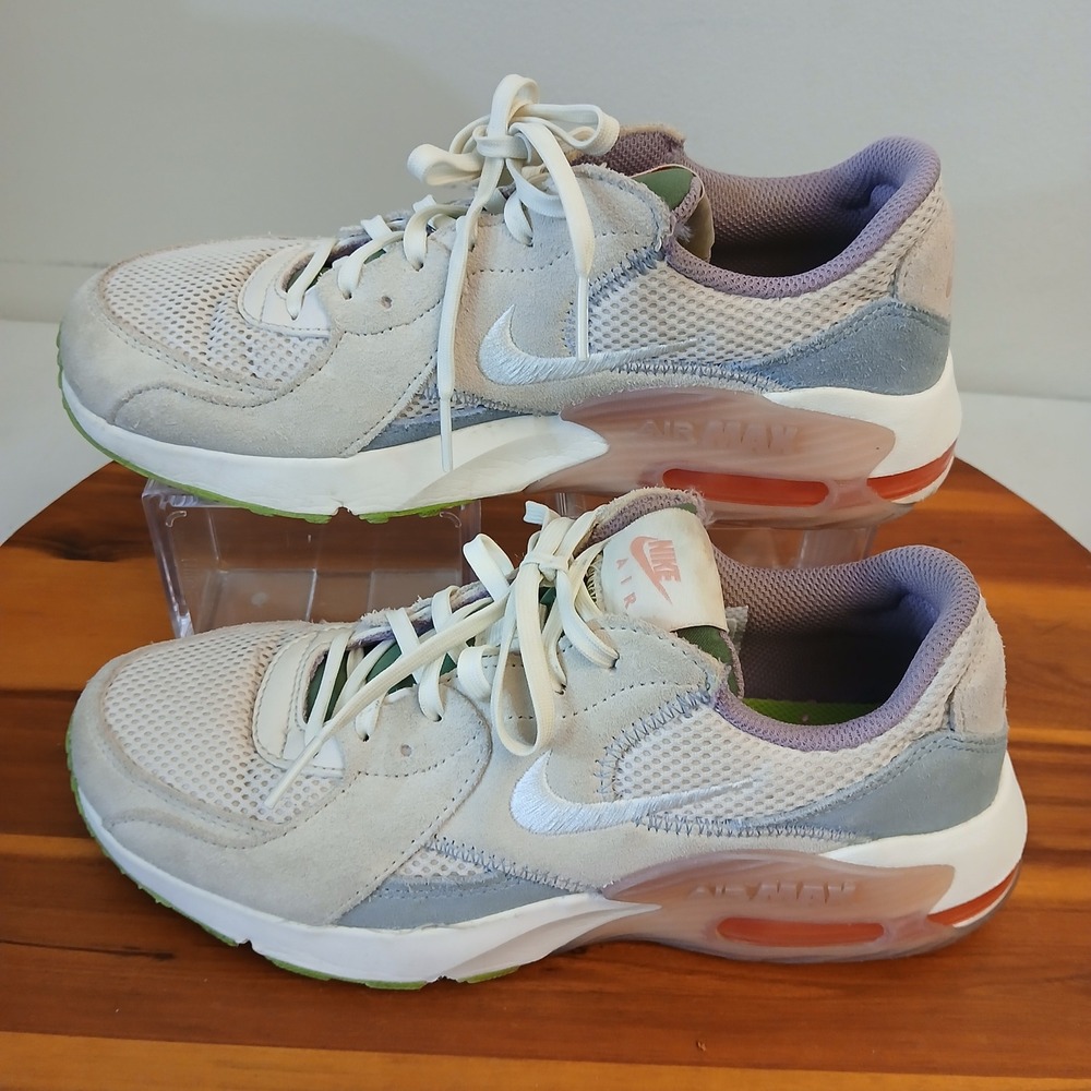 Nike Air Max Excee Womens 7.5 Sail Green Running Shoes Sneakers CD5432-120
